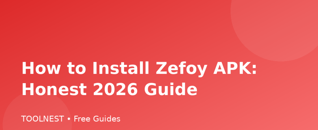 How to Install Zefoy APK: Honest 2026 Guide