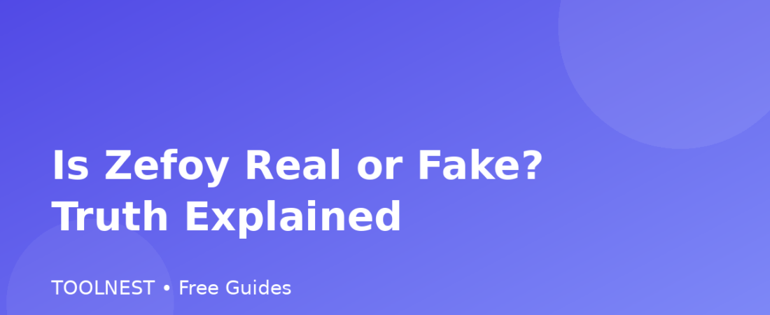Is Zefoy Real or Fake? Truth Explained
