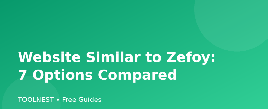 Website Similar to Zefoy: 7 Options Compared