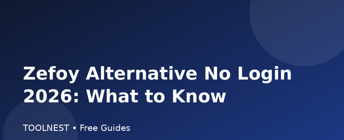 Zefoy Alternative No Login 2026: What to Know