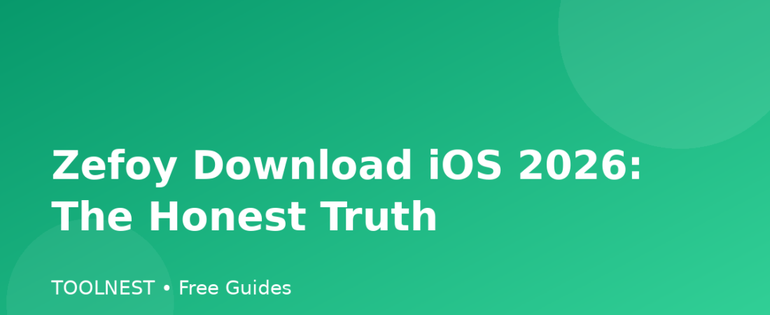 Zefoy Download iOS 2026: The Honest Truth