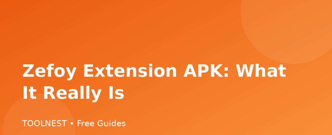 Zefoy Extension APK: What It Really Is