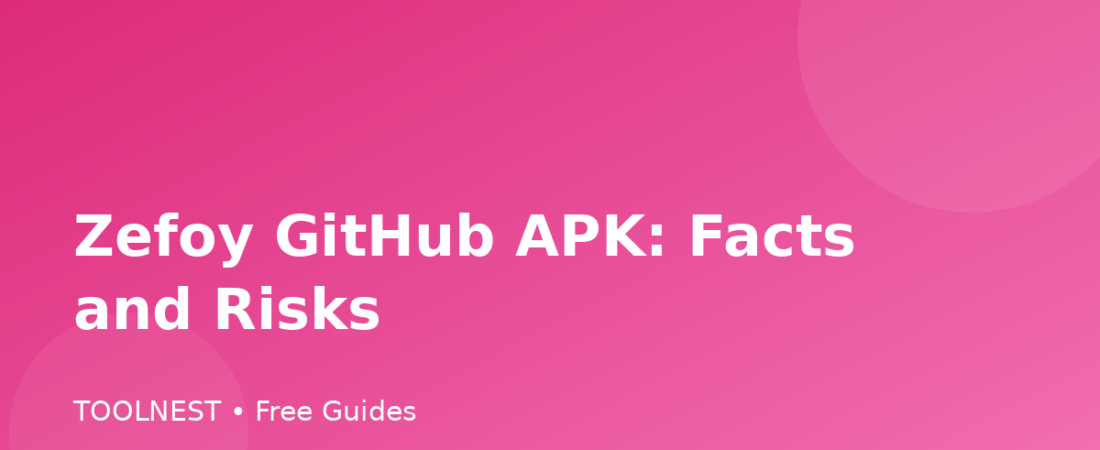 Zefoy GitHub APK: Facts and Risks