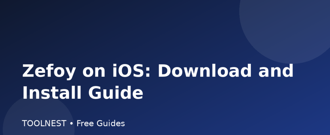 Zefoy on iOS: Download and Install Guide