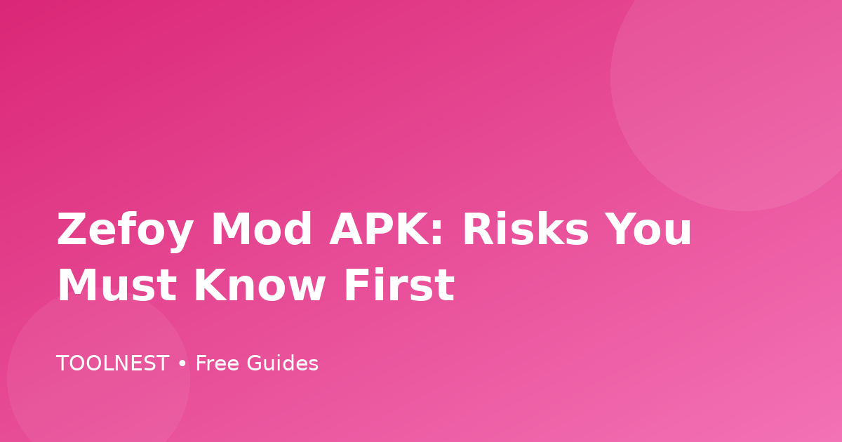 Zefoy Mod APK: Risks You Must Know First