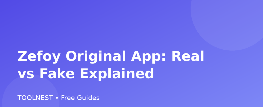 Zefoy Original App: Real vs Fake Explained