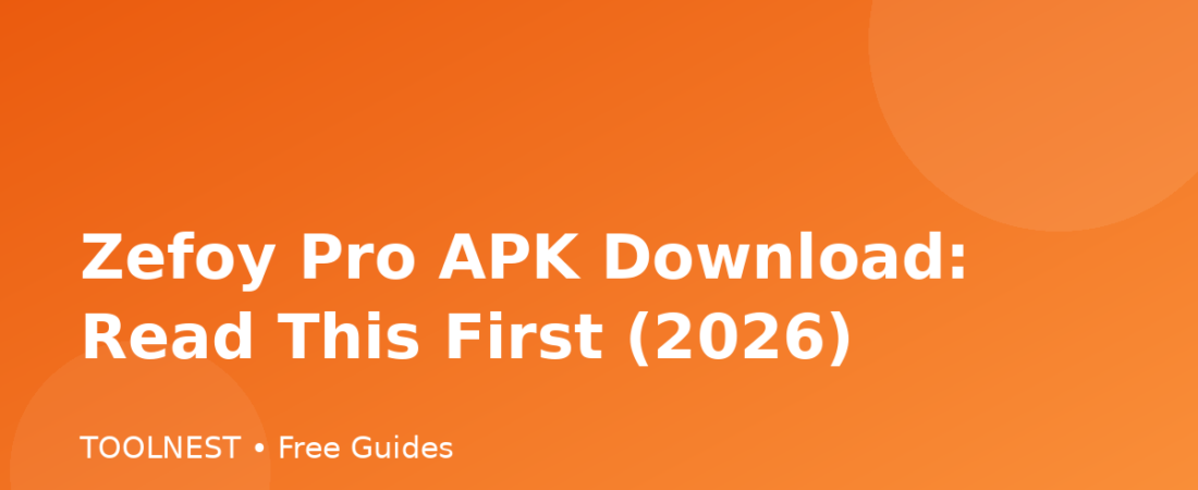 Zefoy Pro APK Download: Read This First (2026)