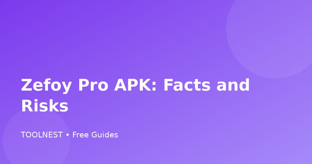 Zefoy Pro APK: Facts and Risks