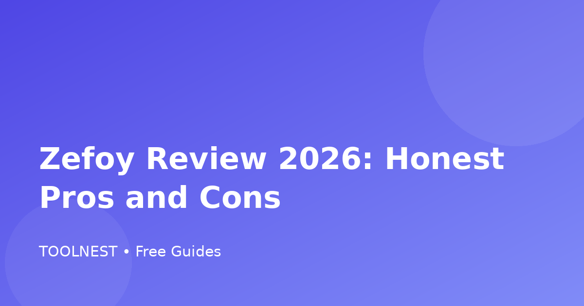 Zefoy Review 2026: Honest Pros and Cons