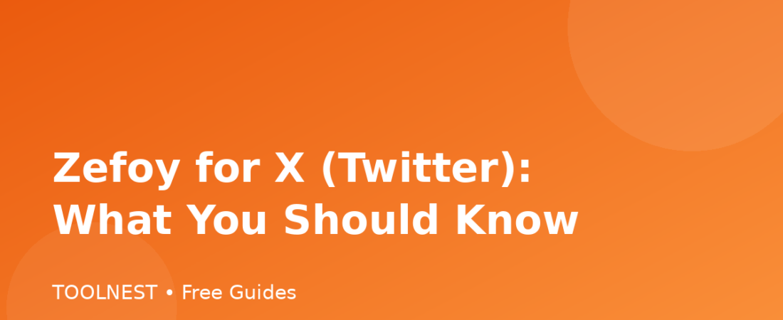 Zefoy for X (Twitter): What You Should Know