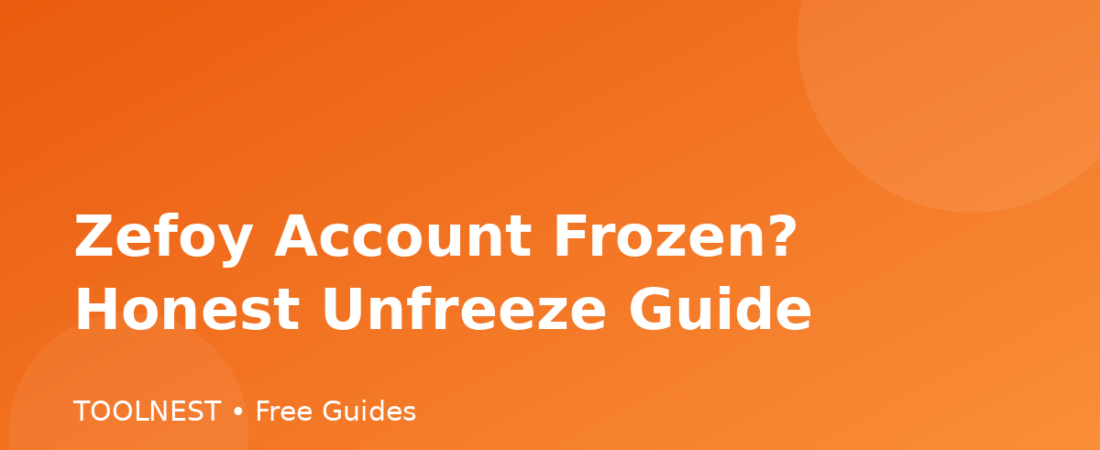 Zefoy Account Frozen? Honest Unfreeze Guide
