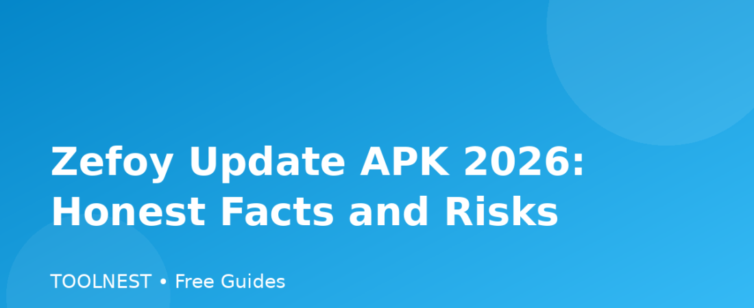 Zefoy Update APK 2026: Honest Facts and Risks